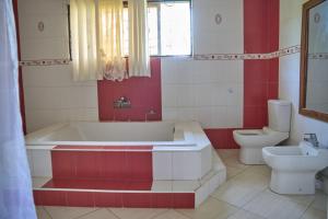 Koupelna v ubytování Garden Villa