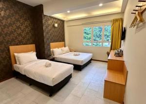 Ένα ή περισσότερα κρεβάτια σε δωμάτιο στο Swing & Pillows - TRX +24 φωτογραφίες