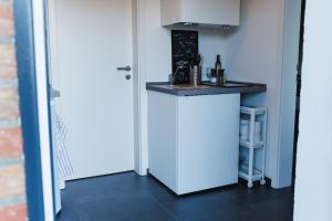 Kuchyň nebo kuchyňský kout v ubytování Ferienwohnung Empt Vussem