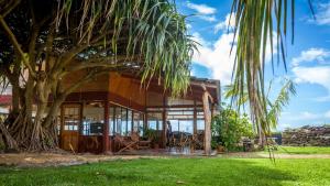 Zahrada ubytování Pikera Uri Eco Lodge