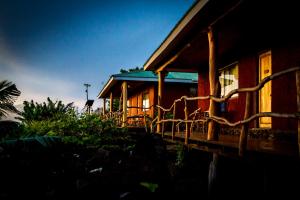 Zahrada ubytování Pikera Uri Eco Lodge