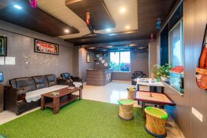 Posezení v ubytování Balaji Excellency Resort