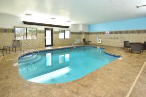a large swimming pool in a hotel room at Brookstone Lodge near Biltmore Village, an Ascend Collection Hotel in Asheville