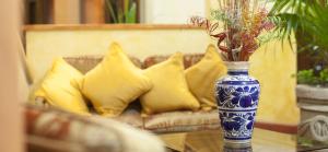 Гостиная зона в Hotel Plaza Copan