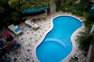 Бассейн в Hotel Plaza Copan или поблизости