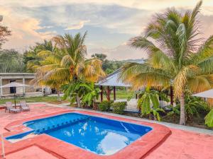 Πισίνα στο ή κοντά στο Casa San Angel +2 φωτογραφίες