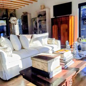 Posezení v ubytování Bobbejaanskloof