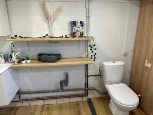 Koupelna v ubytování Jolie Chambre zen