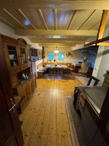 Kuchyň nebo kuchyňský kout v ubytování Horní Prysk