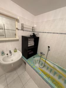 Koupelna v ubytování Horní Prysk