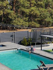 Πισίνα στο ή κοντά στο Маєток Боромицький