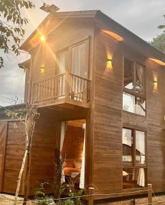 Budova, kde se ubytování v soukromí nachází