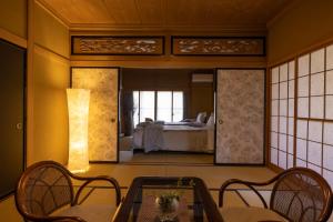 Posezení v ubytování Azumino Salon1