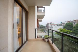 Balkón nebo terasa v ubytování BedChambers Serviced Apartment, Medicity