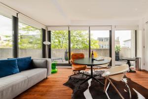 Χώρος καθιστικού στο Luxury St Kilda Escape - Free Parking, Central Location