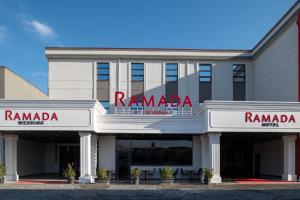 a rendering of the front of a hotel at Ramada by Wyndham Karacabey in Bursa