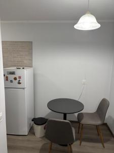 Η κουζίνα ή μικρή κουζίνα στο Garsoniera Rovine +2 φωτογραφίες