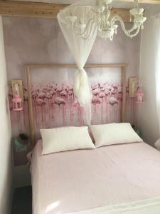 Postel nebo postele na pokoji v ubytování Caños