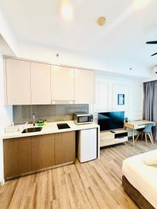 Η κουζίνα ή μικρή κουζίνα στο Agile Residence Bukit Bintang +74 φωτογραφίες