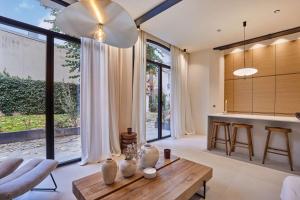 Posezení v ubytování Architect house Porte Maillot La Défense Arena