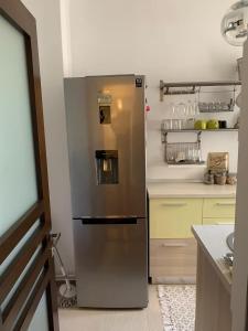 Η κουζίνα ή μικρή κουζίνα στο ArtPartment Downtown