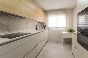 Kuchyň nebo kuchyňský kout v ubytování casa cervantes