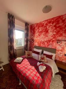 Postel nebo postele na pokoji v ubytování Madonna dell'ancora