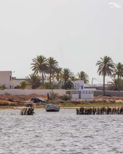 Djerbaにあるtrip to djerbaの家並木水