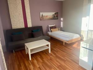 Postel nebo postele na pokoji v ubytování Hôtel de la Gare