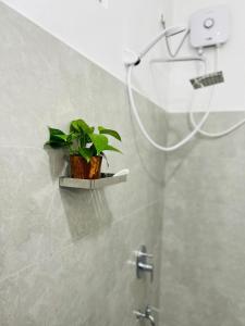 Koupelna v ubytování Dimuthu Green Villa