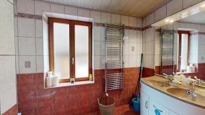 Koupelna v ubytování au pied du Haut Koenigsbourg 1