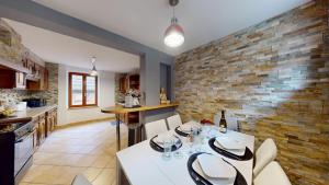 Kuchyň nebo kuchyňský kout v ubytování au pied du Haut Koenigsbourg 1