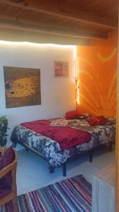 Postel nebo postele na pokoji v ubytování Willkommen im Paradies - Welcome in Paradise - Bienvenidos al paraíso