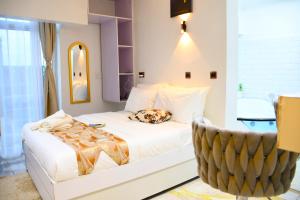 Postel nebo postele na pokoji v ubytování Rio Eco Gardens Hotel