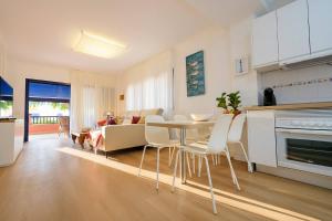 Køkken eller tekøkken på Villa Flamboyán Meloneras