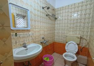 Koupelna v ubytování Ashok Nandini Guest House