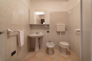 Koupelna v ubytování Casa Ruby