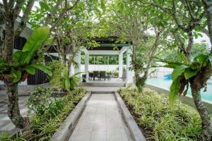 Zahrada ubytování Number Nine Pool Villa