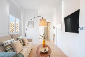 Μια τηλεόραση ή/και κέντρο ψυχαγωγίας στο Apartamentos Luna Suites Palacio Dorita +121 φωτογραφίες