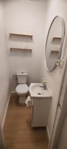 Vannituba majutusasutuses La Casita de Loli