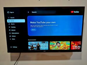 Μια τηλεόραση ή/και κέντρο ψυχαγωγίας στο Ocean Mist Farm Stay