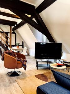 Фотография из галереи T2 cosy charme alsacien poutres apparentes au centre de Barr в городе Барр