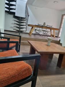 Χώρος καθιστικού στο Hornero House