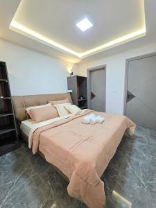 Postel nebo postele na pokoji v ubytování Furnished apartment in Macampagne