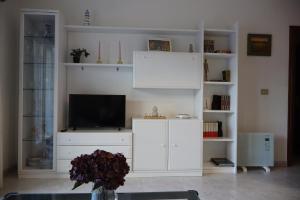 TV a/nebo společenská místnost v ubytování Rincón en Silgar