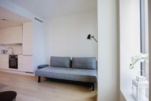 Kuchyň nebo kuchyňský kout v ubytování Elegant Apartment Lovely City Views