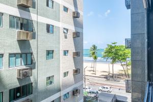 a view of the beach from a building at Place Beira Mar in Recife