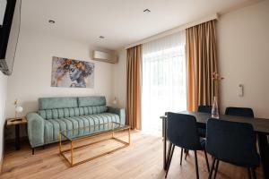 Χώρος καθιστικού στο Luna Et Sol Apartments