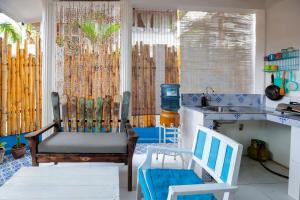 Χώρος καθιστικού στο Sahara Sands Guest House - Gili Trawangan