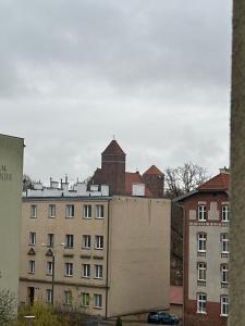 Bygningen som lejligheden ligger i